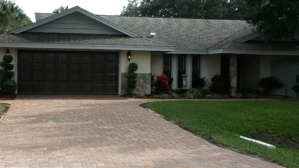 Paver Driveway and Walkways